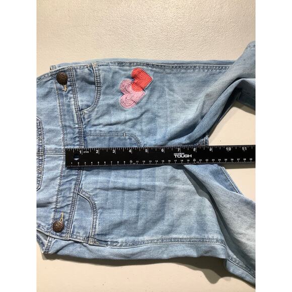 OshKosh B’gosh Denim Overalls Child Size 4T – Light Wash, Vintage, 100% Cotton - Picture 6 of 8